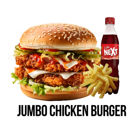 JUMBO CHICKEN BURGER 